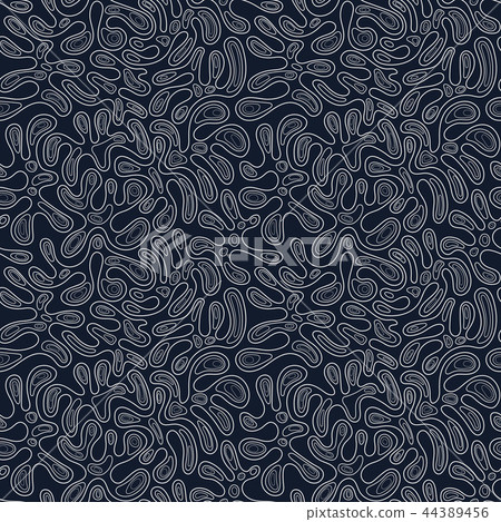 Seamless abstract stain pattern. Seamless abstract stain pattern. 44389456
