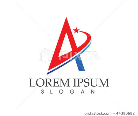 A Letter Logo Business Template Vector icon 44390698