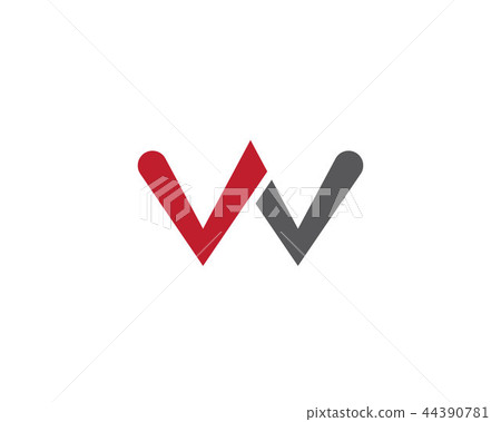 W logo and symbol W logo and symbol 44390781