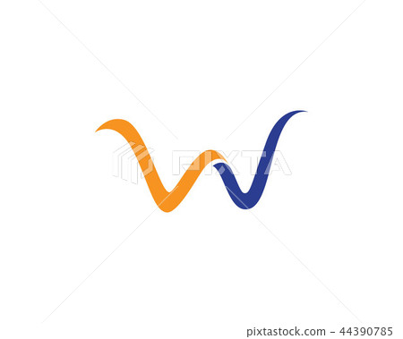 W logo and symbol 44390785