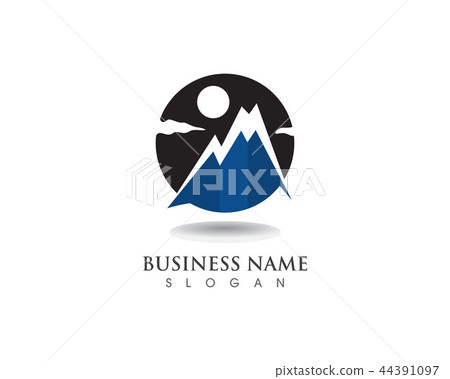 Mountain logo and symbols Mountain logo and symbols 44391097