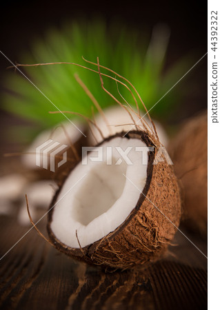 close up of a coconuts close up of a coconuts 44392322