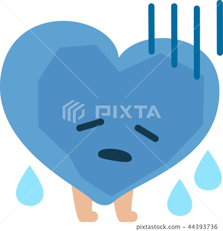 Melancholy heart character 44393736