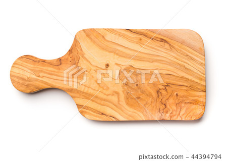 Olive wood cutting board. 44394794