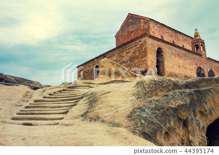 Ancient Orthodox Church in antique cave city 44395174