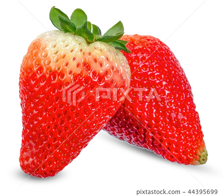 Strawberry isolated on white with clipping path 44395699