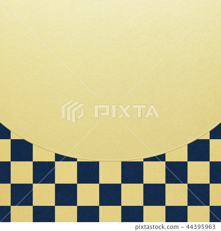 Japanese-Japanese style-Japanese pattern-background-gold leaf-checkered pattern Japanese-Japanese style-Japanese pattern-background-gold leaf-checkered pattern 44395963