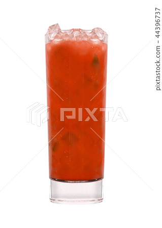 beautiful red cocktail 44396737