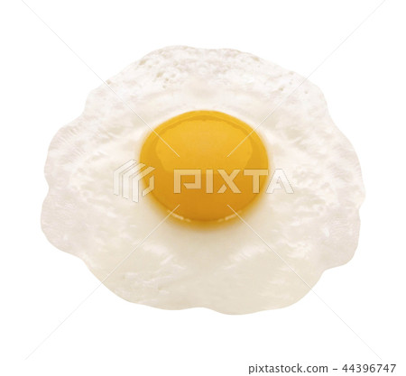 fried egg isolated fried egg isolated 44396747