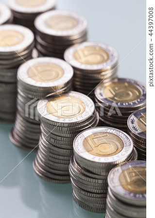 Finances on white background 44397008