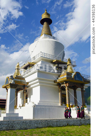 Memorial Chorten or Thimphu Chorten Thimphu Bhutan Memorial Chorten or Thimphu Chorten Thimphu Bhutan 44398136