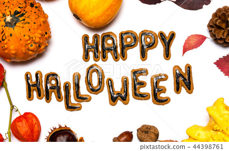 Halloween day background card Halloween day background card 44398761