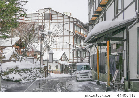 Kusatsu Onsen is a hot spring resort located   44400415