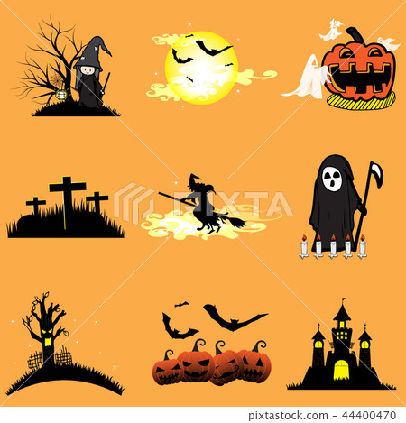 Vector Illustration Halloween Icon Stock Illustration