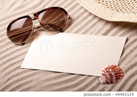 Sand and paper 44403124