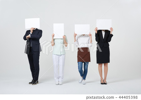Professionals, colleagues, men, women, Koreans Professionals, colleagues, men, women, Koreans 44405398