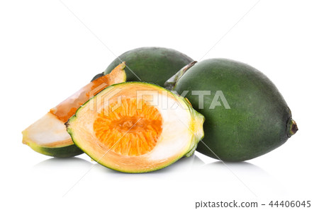 Betel nut isolated on a white background 44406045