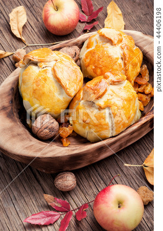 Autumn apple dumpling 44406198