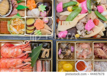 豪華日本料理的形象 44407678