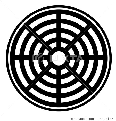 sewer icon on white background. sewer sign. 44408187