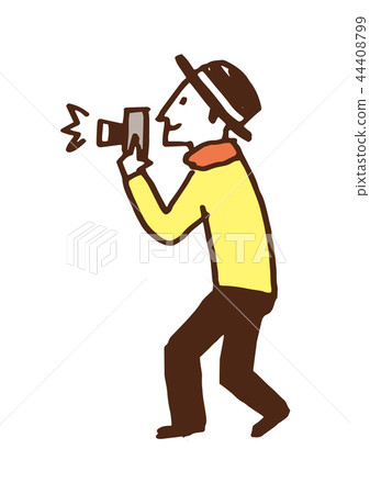 男人拍照 44408799