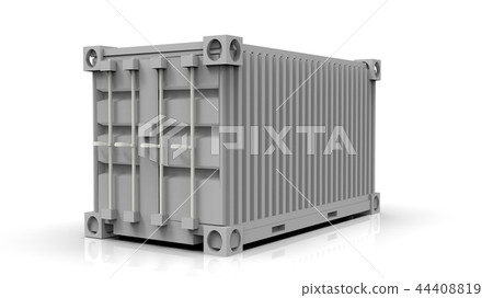 3d rendering of a shipping cargo container - Stock Illustration ...