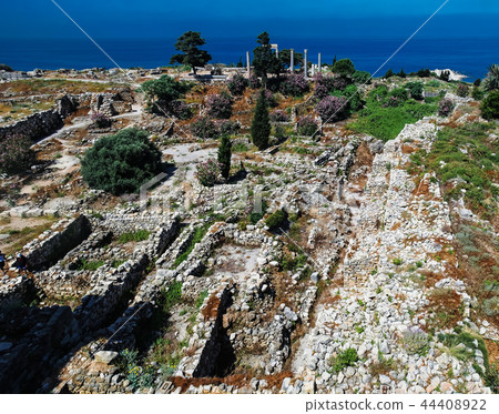 Panorama view Ancient Byblos ruin, Jubayl Lebanon Panorama view Ancient Byblos ruin, Jubayl Lebanon 44408922