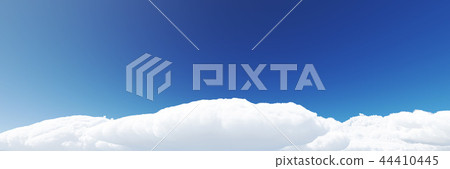 Blue sky background with clouds 3d render Blue sky background with clouds 3d render 44410445