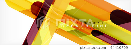 Abstract colorful lines, modern geometric background design 44410709