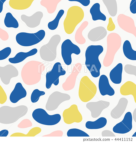 Trendy geometric elements memphis abstract cards. Seamless pattern. Trendy geometric elements memphis abstract cards. Seamless pattern. 44411152
