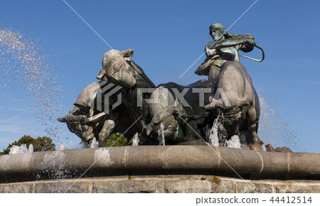 Gefion Fountain Denmark Copenhagen Gefion Fountain Denmark Copenhagen 44412514