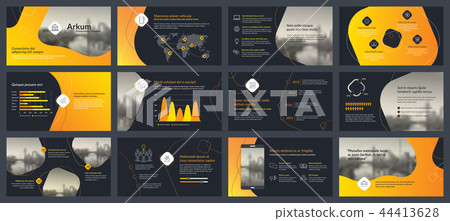Infographics for presentations templates Infographics for presentations templates 44413628