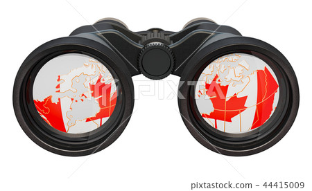Espionage in Canada concept, 3D rendering Espionage in Canada concept, 3D rendering 44415009