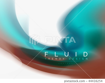 Background abstract - liquid colors wave flow Background abstract - liquid colors wave flow 44416254