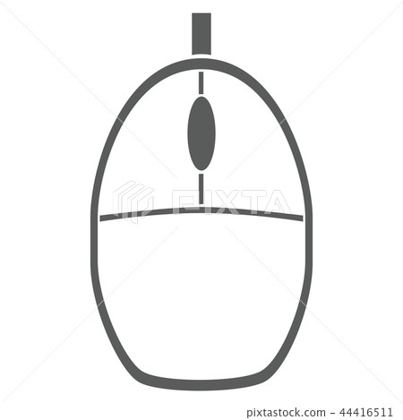Mouse operation illustration icon - Stock Illustration [44416511] - PIXTA