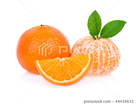 mandarin orange isolated on white background mandarin orange isolated on white background 44416635