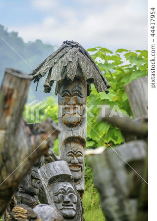 韓國慶尚北道,安東市,Hahoe村 韓國慶尚北道,安東市,Hahoe村 44417954