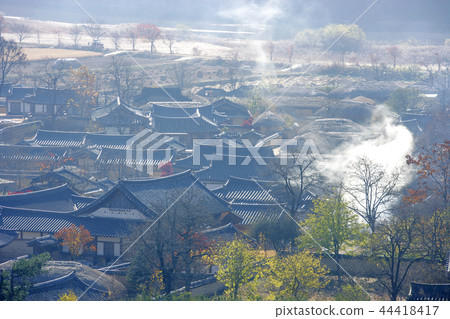 韓國慶尚北道，安東市，安東河村 44418417