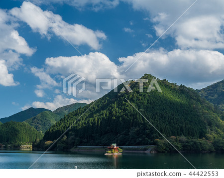 Ikuno Dam aka Ginzan lake 44422553