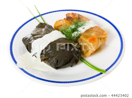 Stuffed cabbage and dolma Stuffed cabbage and dolma 44423402