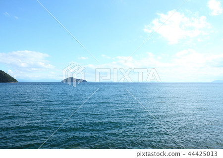 琵琶湖與藍藍的天空 琵琶湖與藍藍的天空 44425013