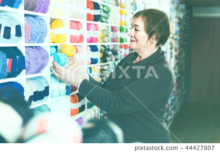Client is buying colorful yarn for their hobby Client is buying colorful yarn for their hobby 44427807