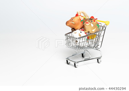 購物車和筷子 購物車和筷子 44430294