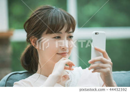 smartphone, sumaho, female 44432392