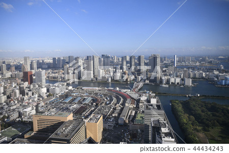 Tokyo cityscape in Japan Tsukiji market · The history of 83 years, closed on 6 days. Right behind is the Toyosu market, etc. Tokyo cityscape in Japan Tsukiji market · The history of 83 years, closed on 6 days. Right behind is the Toyosu market, etc. 44434243