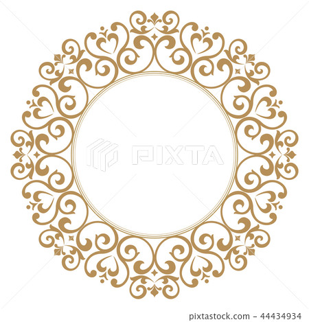 Decorative frame. Elegant element for design Decorative frame. Elegant element for design 44434934