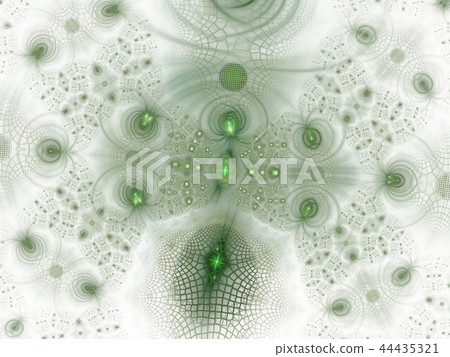 Nanotechnology medicine concept. Fractal art 44435321