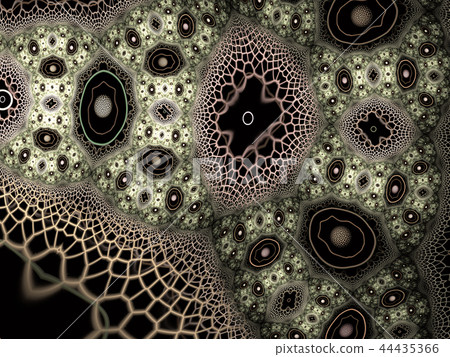 Cell background with futuristic interface elements Cell background with futuristic interface elements 44435366