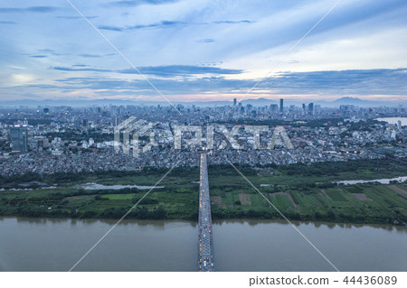 Hanoi skyline cityscape Sunset 44436089