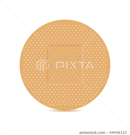 Adhesive bandage. Brown set Adhesive bandage. Brown set 44436125